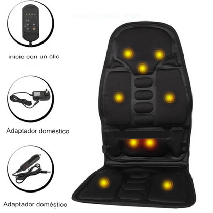 Masajeador para Auto Antiestrés y Relajación Corporal | KyM Emprendedores