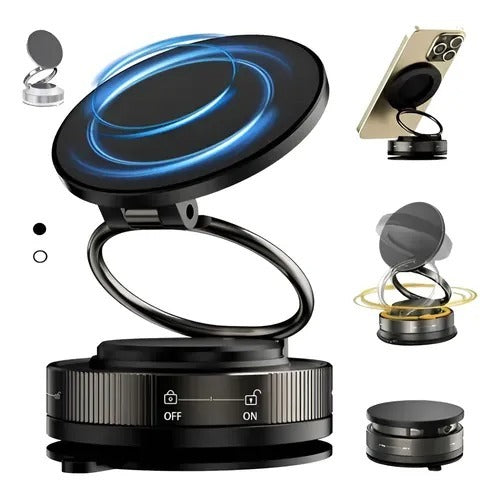 Soporte Magnético Original para Celular con Fijación Segura | KyM Emprendedores