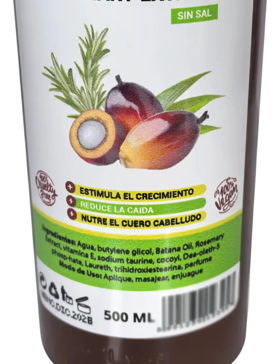 Shampoo Batana para Cabello Fuerte, Largo y Saludable | KyM Emprendedores
