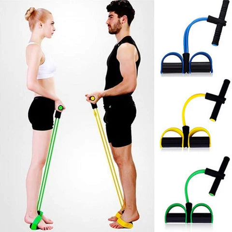 Bandas Elásticas con Pedal para Tonificar Todo el Cuerpo | KyM Emprendedores