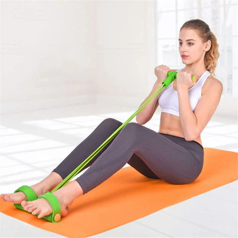 Bandas Elásticas con Pedal para Tonificar Todo el Cuerpo | KyM Emprendedores