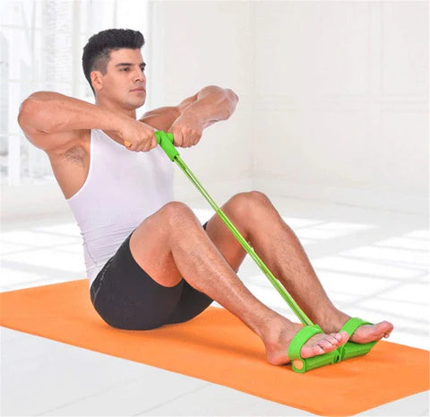 Bandas Elásticas con Pedal para Tonificar Todo el Cuerpo | KyM Emprendedores
